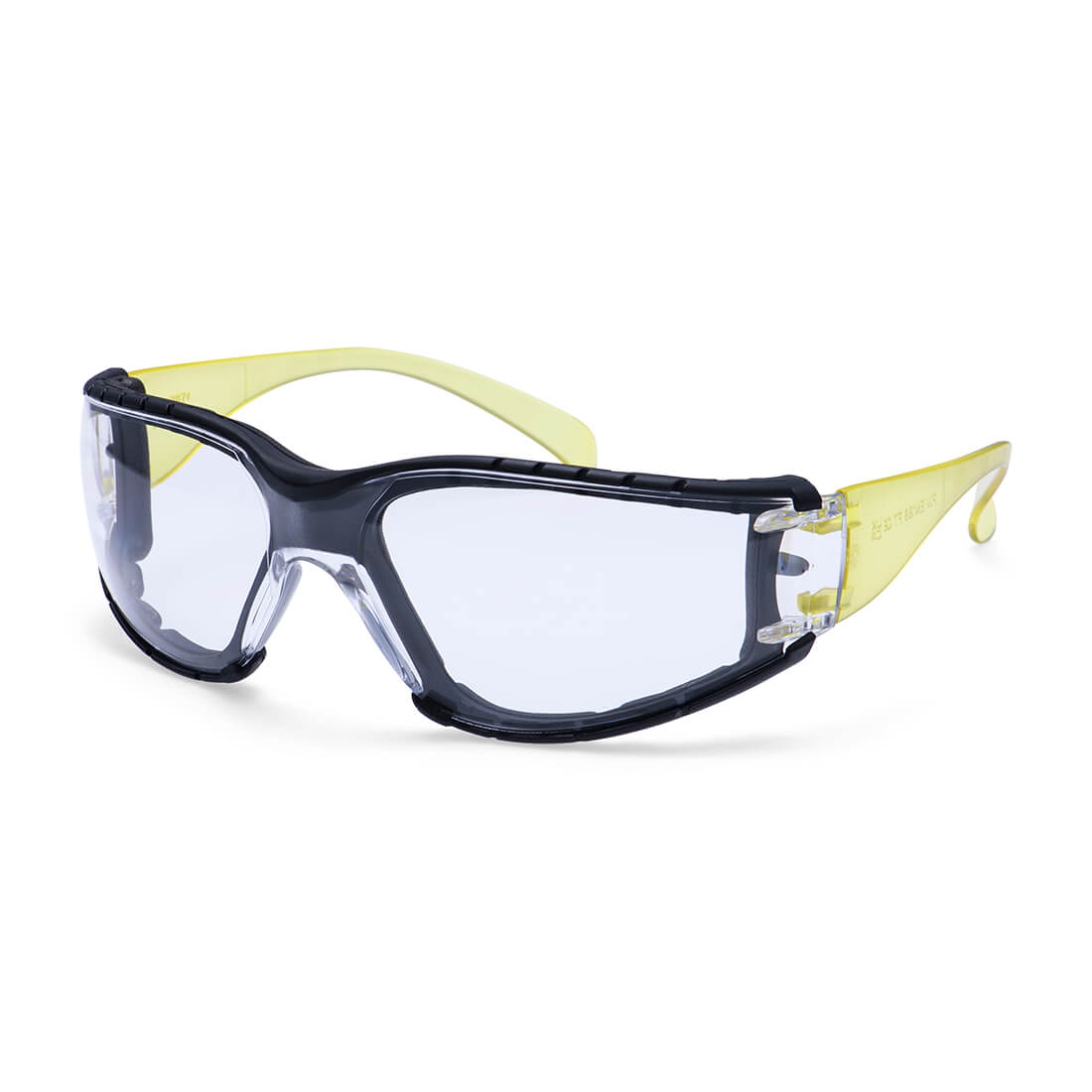 Portwest Wrap Around Plus Safety Glasses in Clear