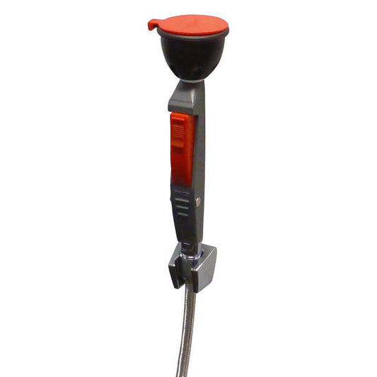 Pratt Safety Hand Held Drench Hose Single Non Aerated Eye Wash 1.5M Hose