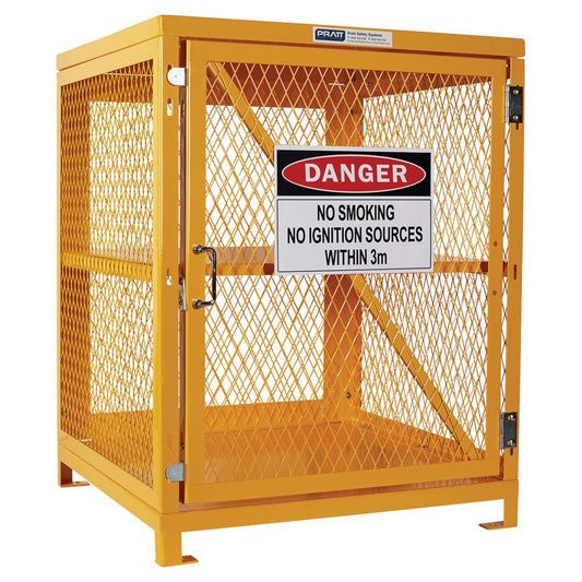 Pratt Safety Aerosol Storage Cage. 2 Storage Level Up To 200 Cans