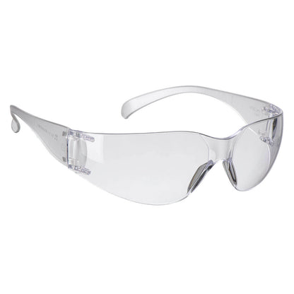 Portwest Wrap Around Safety Glasses in Clear