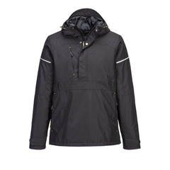 Portwest PW3 Overhead Rain Jacket in Black
