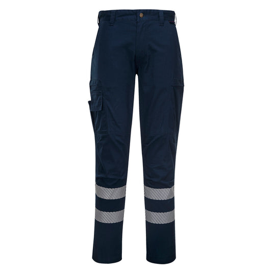 Portwest PW3 Cargo Stretch Pants in Navy