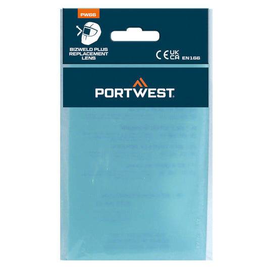 Portwest BizWeld Plus Replacement Lens in Clear