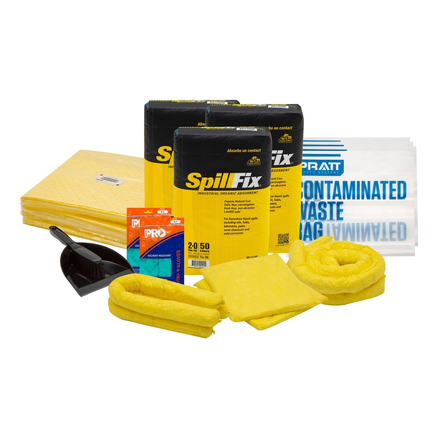 ESKH Pratt Economy Hazchem Spill Kit Bin