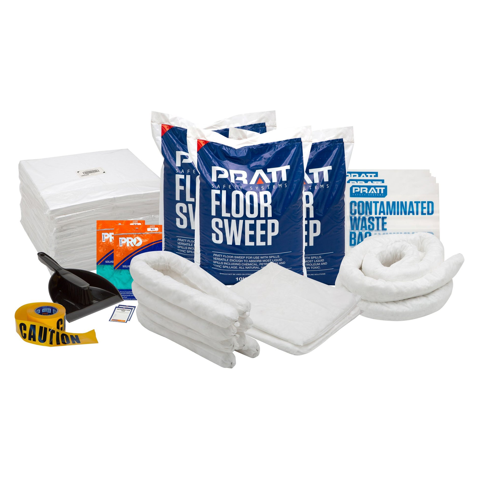 SKOF Pratt Premium Oil & Fuel Only Spill Kit Bin