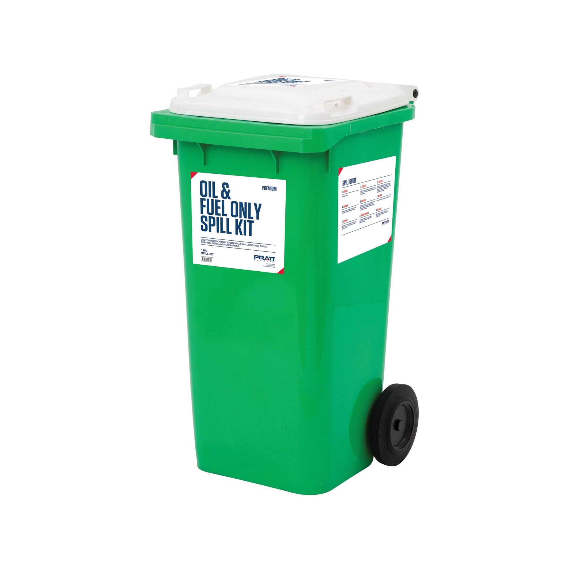 SKOF Pratt Premium Oil & Fuel Only Spill Kit Bin