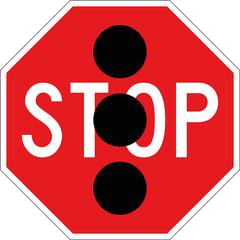 Give Way, 375 Triangle Sign - Safety Sign