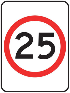 10 Speed Limit, 450 x 600 Sign - Safety Sign