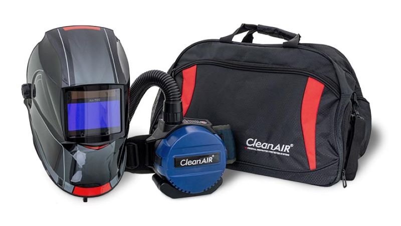 CleanAIR R812701TC CA-27 Yoga Welding Helmet & Basic PAPR Kit