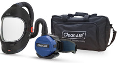 CleanAIR R813100 Omnira Face Shield & Basic PAPR Kit with duffel bag
