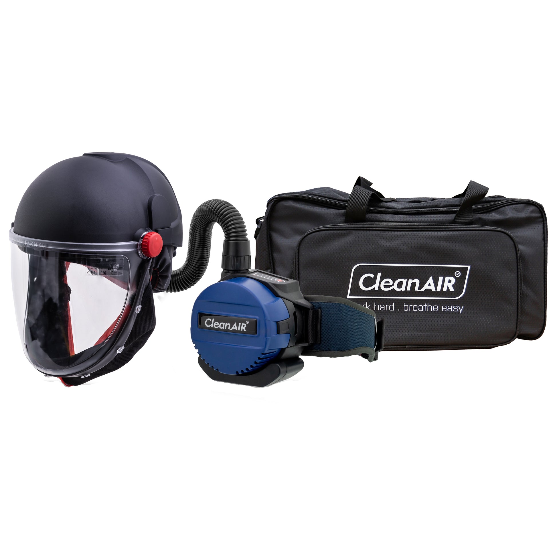 CleanAIR R814100 CA-40G Hard Hat w/ Toric Visor & Basic PAPR Kit