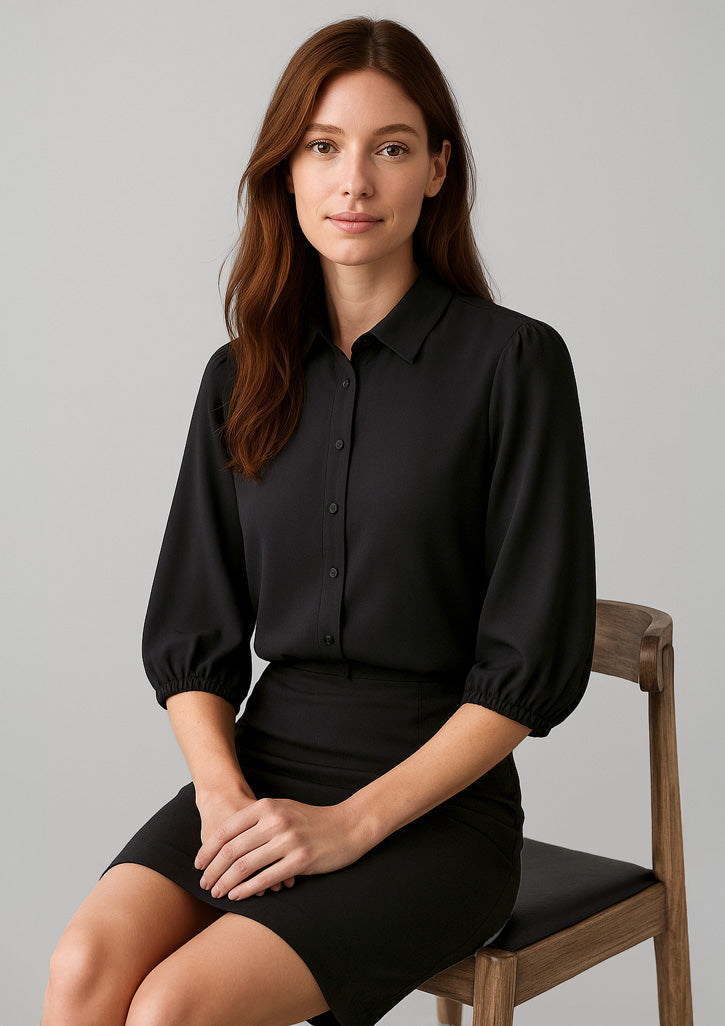 BizCorporate RB965LT Womens Lucy 3/4 Sleeve Blouse