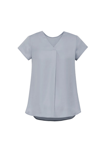 BizCorporate RB967LS Womens Kayla V-Neck Pleat Blouse product front