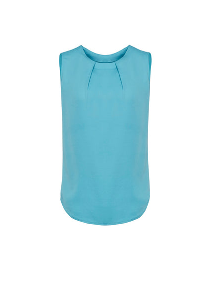 BizCorporate RB973LN Womens Estelle Sleeveless Pleat Detail Blouse product front