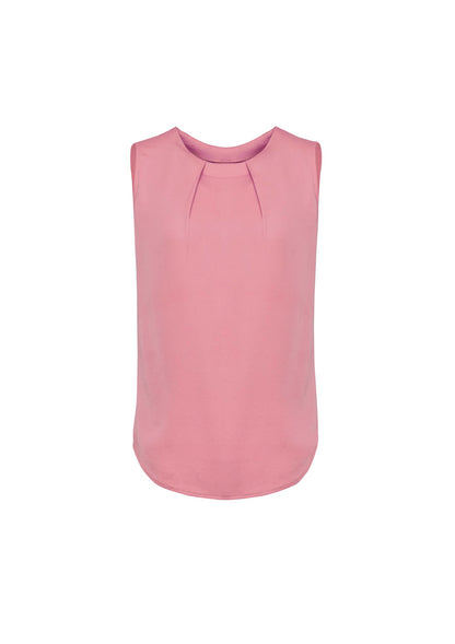 BizCorporate RB973LN Womens Estelle Sleeveless Pleat Detail Blouse product front