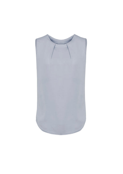 BizCorporate RB973LN Womens Estelle Sleeveless Pleat Detail Blouse product front