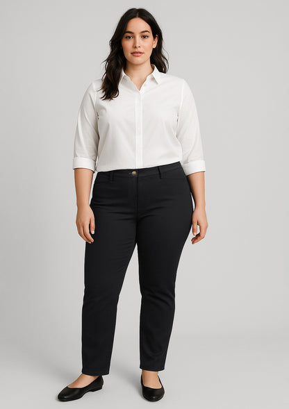 BizCorporate RGP263L Womens Slim Leg Stretch Chino Pant
