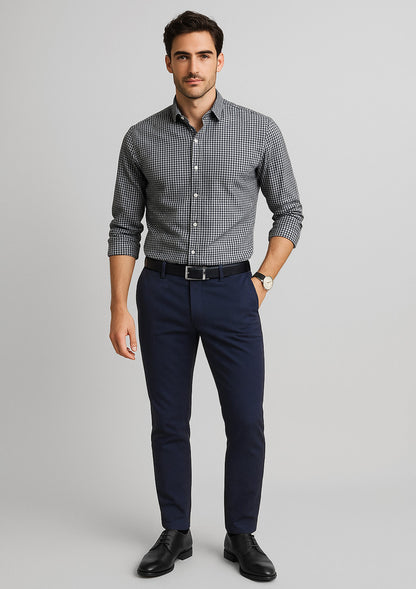 BizCorporate RGP263M Mens Traveller Tapered Stretch Chino Pant