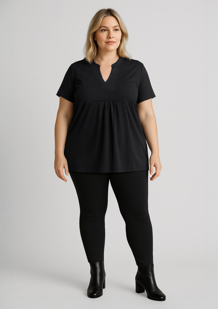 BizCorporate RGP303L Womens Scuba Ponte High-rise Pull-on Corporate Legging