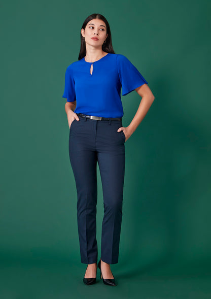 BizCorporate RGP404L Womens Renew Tapered Adjustable Waist Pant