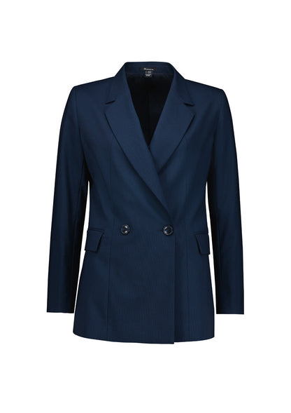 BizCorporate RJ400L Womens Renew Double Breasted Longline Jacket product front