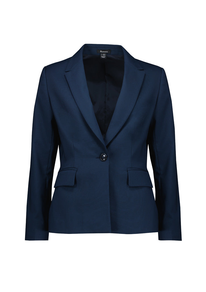 BizCorporate RJ401L Womens Renew Single Button Mid Length Jacket product front