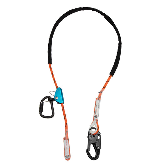 LINQ Height Safety 2M Rope Kernmantle cw RG13D with Perm KTASA26 ERS Cover & Snap Hook To Thimble