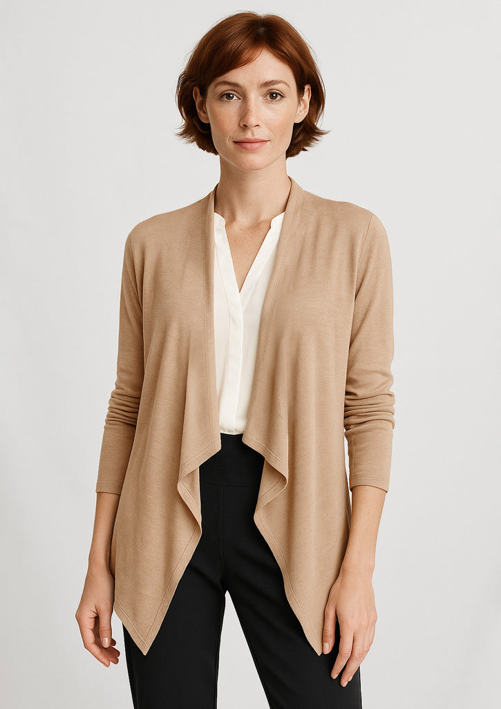 BizCorporate RLC267L Womens Sofia Waterfall Cardigan