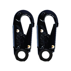 LINQ Height Safety Single Leg Kernmantle 2M Shock Absorb Rope Lanyard With Hardware SN X2