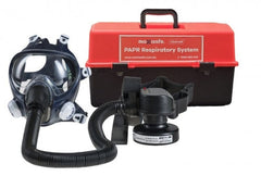 CleanAIR RPA519A RCF02 Full-face Respirator & Asbest PAPR Kit - Belt Mounted