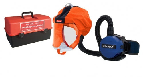 CleanAIR RSH1133A Short Hood CA-1 with Basic PAPR and storage container