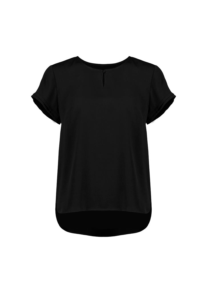 BizCorporate RU569LS Womens Evelyn Short Sleeve Blouse product front