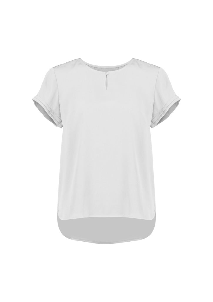 BizCorporate RU569LS Womens Evelyn Short Sleeve Blouse product front