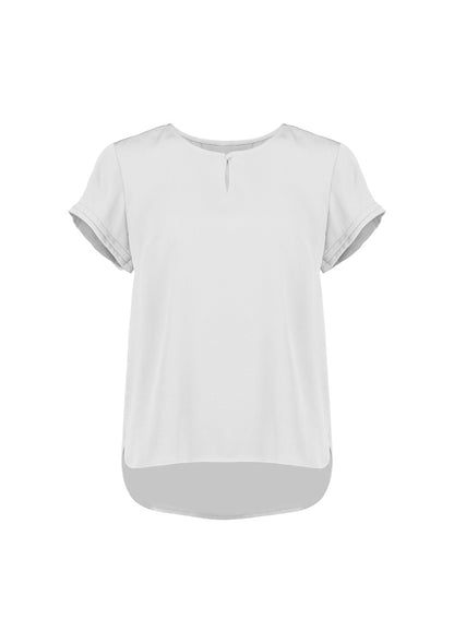 BizCorporate RU569LS Womens Evelyn Short Sleeve Blouse product front