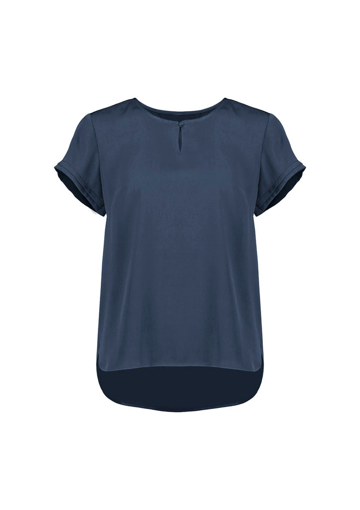 BizCorporate RU569LS Womens Evelyn Short Sleeve Blouse product front