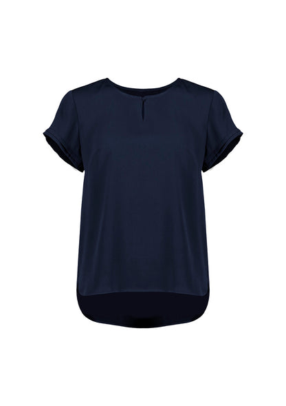 BizCorporate RU569LS Womens Evelyn Short Sleeve Blouse product front