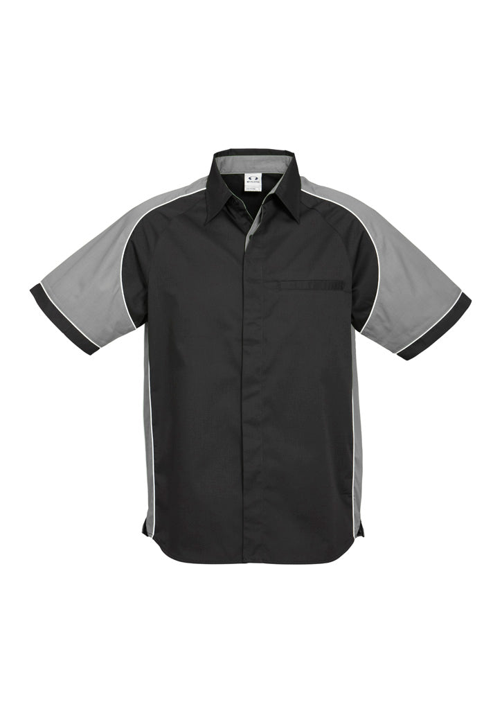 BizCollection S10112 Mens Nitro Short Sleeve Shirt
