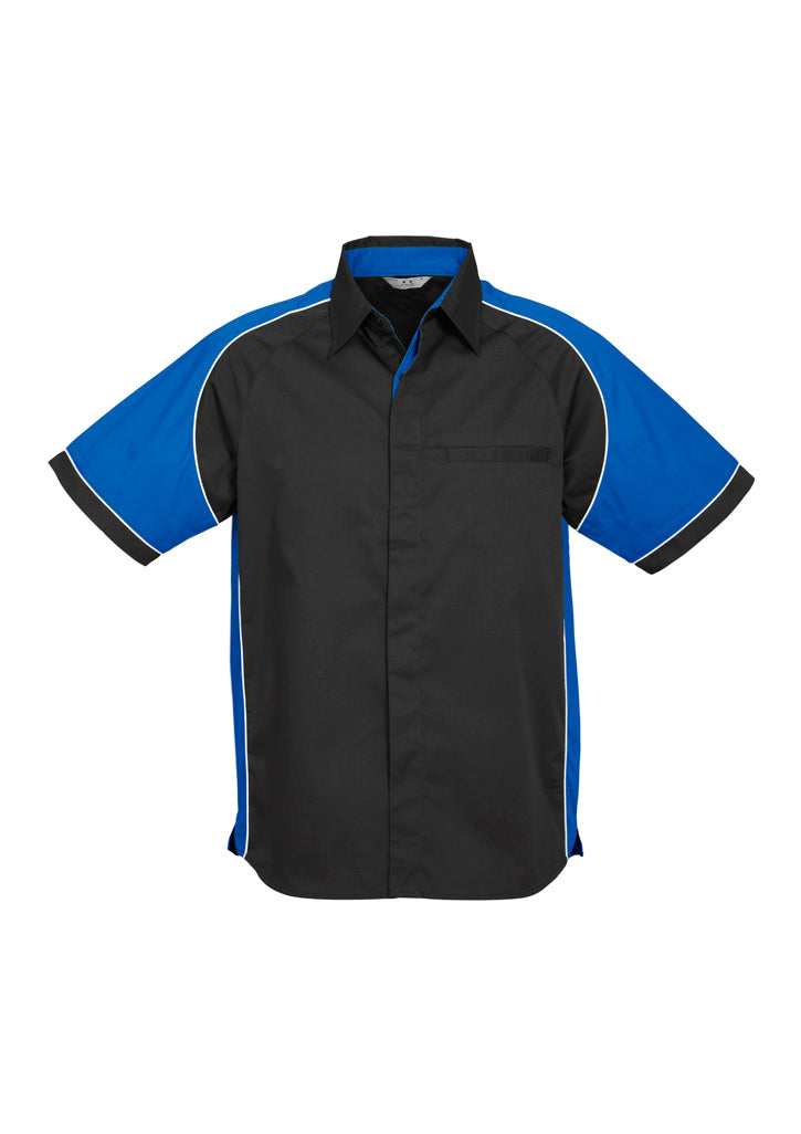 BizCollection S10112 Mens Nitro Short Sleeve Shirt
