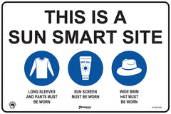 This Is A Sun Smart Site Sign - Safety Sign