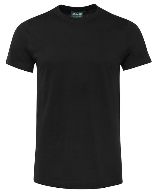 C of C Fitted Tee Black -2Xs