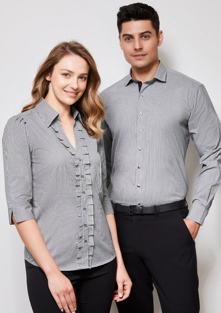 BizCollection S267ML Mens Edge Long Sleeve Shirt