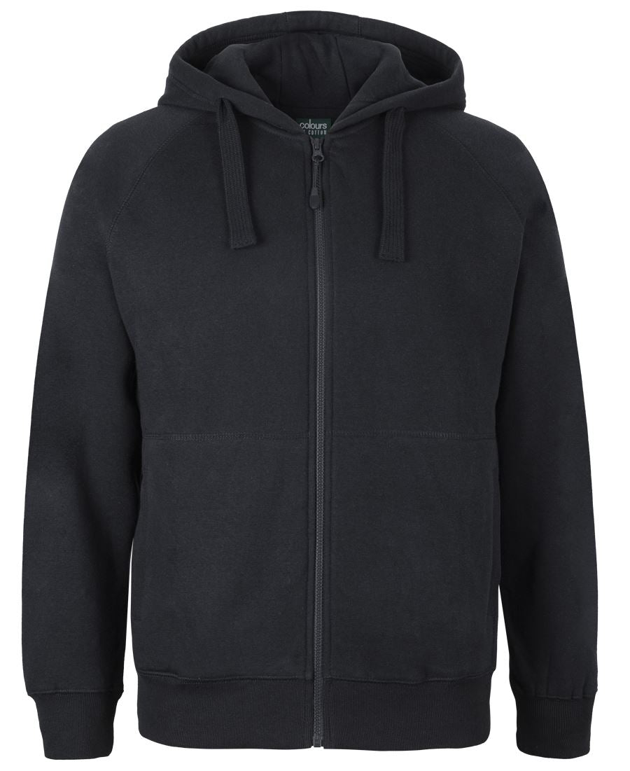 C of C Full Zip Fleecy Hoodie Black -S