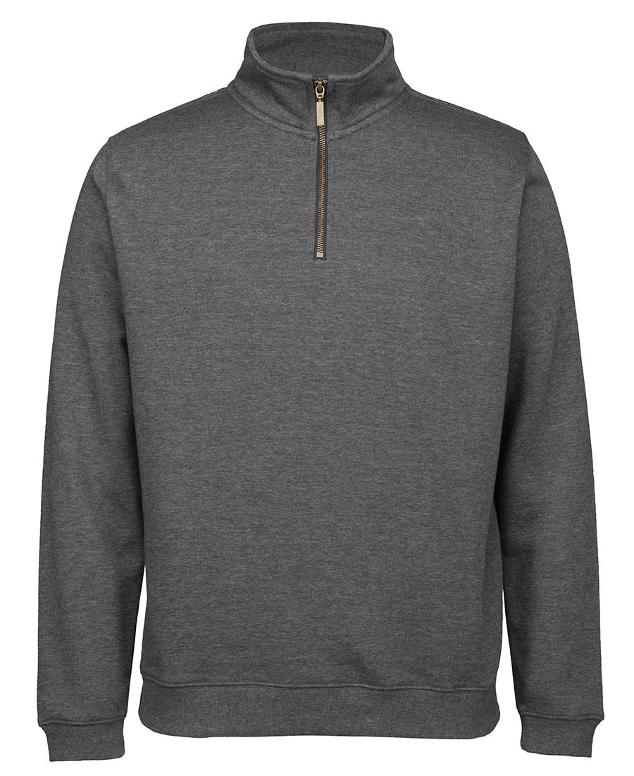 C of C Brass 1/2 Zip Sweat Black -2Xs