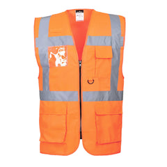 Portwest Berlin Executive Vest in Orange
