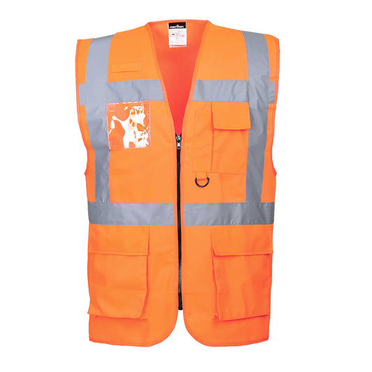 Portwest Berlin Executive Vest in Orange