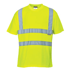 Portwest Hi-Vis T-Shirt S/S in Yellow