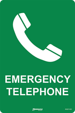 Emergency Telephone Sign - Safety Sign