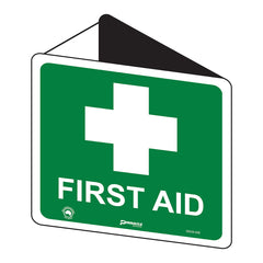 First Aid (With Picto), Off Wall Sign - Safety Sign