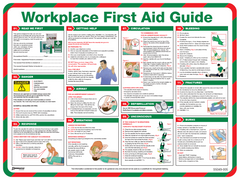 Workplace First Aid Guide Sign - Safety Sign