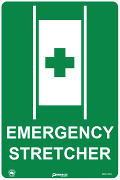 Emergency Stretcher Sign - Safety Sign